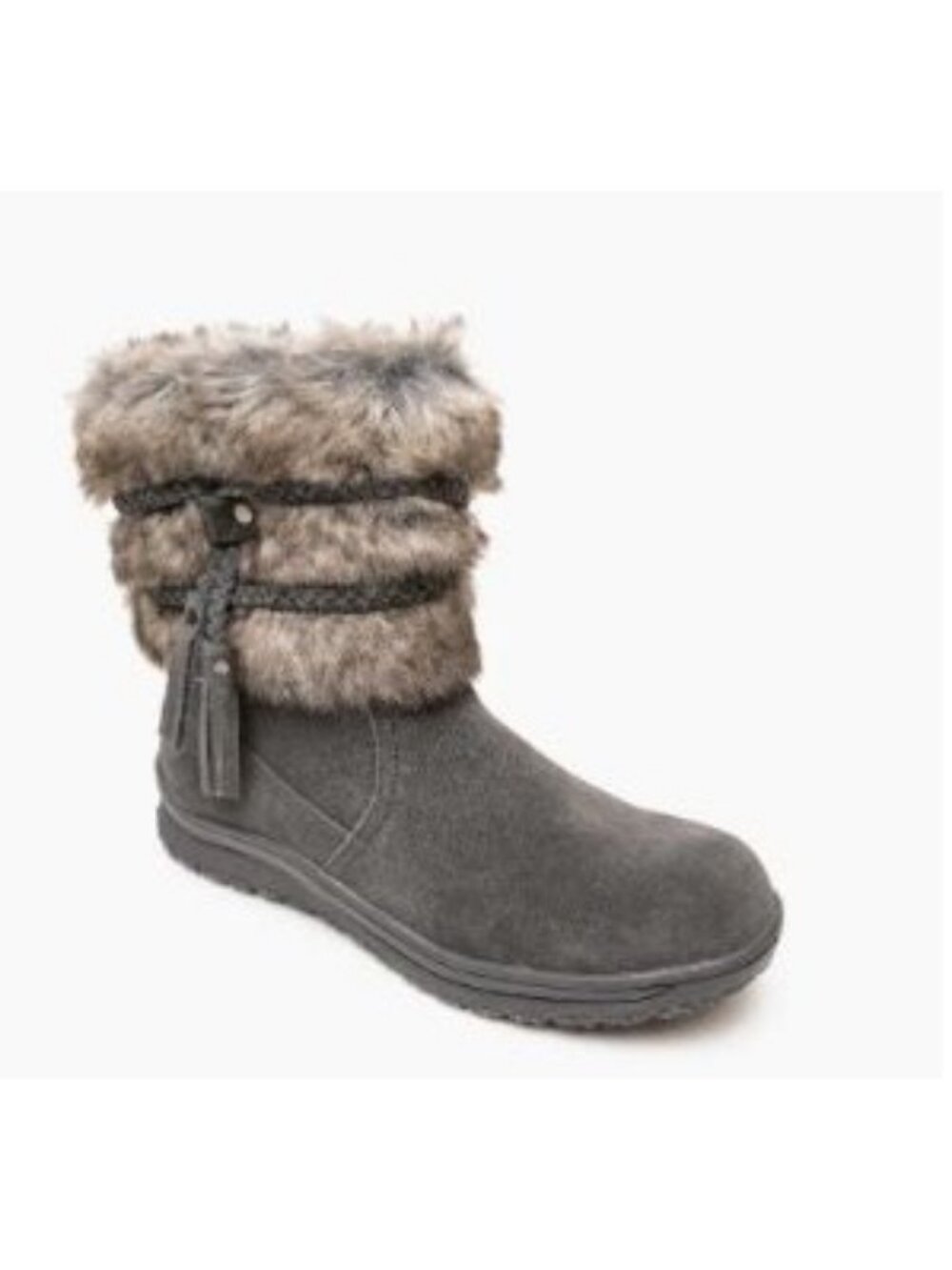 Minnetonka Women's Everett Boots Charcoal Size 8 NEW IN BOX! - Picture 3 of 4